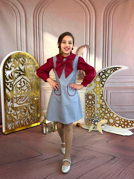 فستان “ليدي بوردو” للبنات