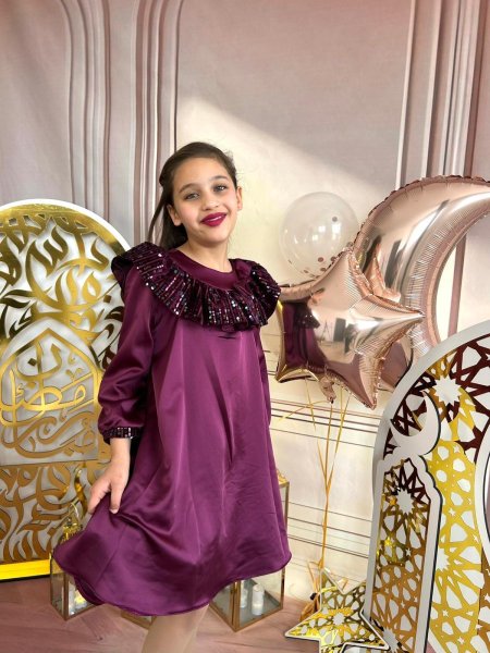 فستان “Royal Garnet”